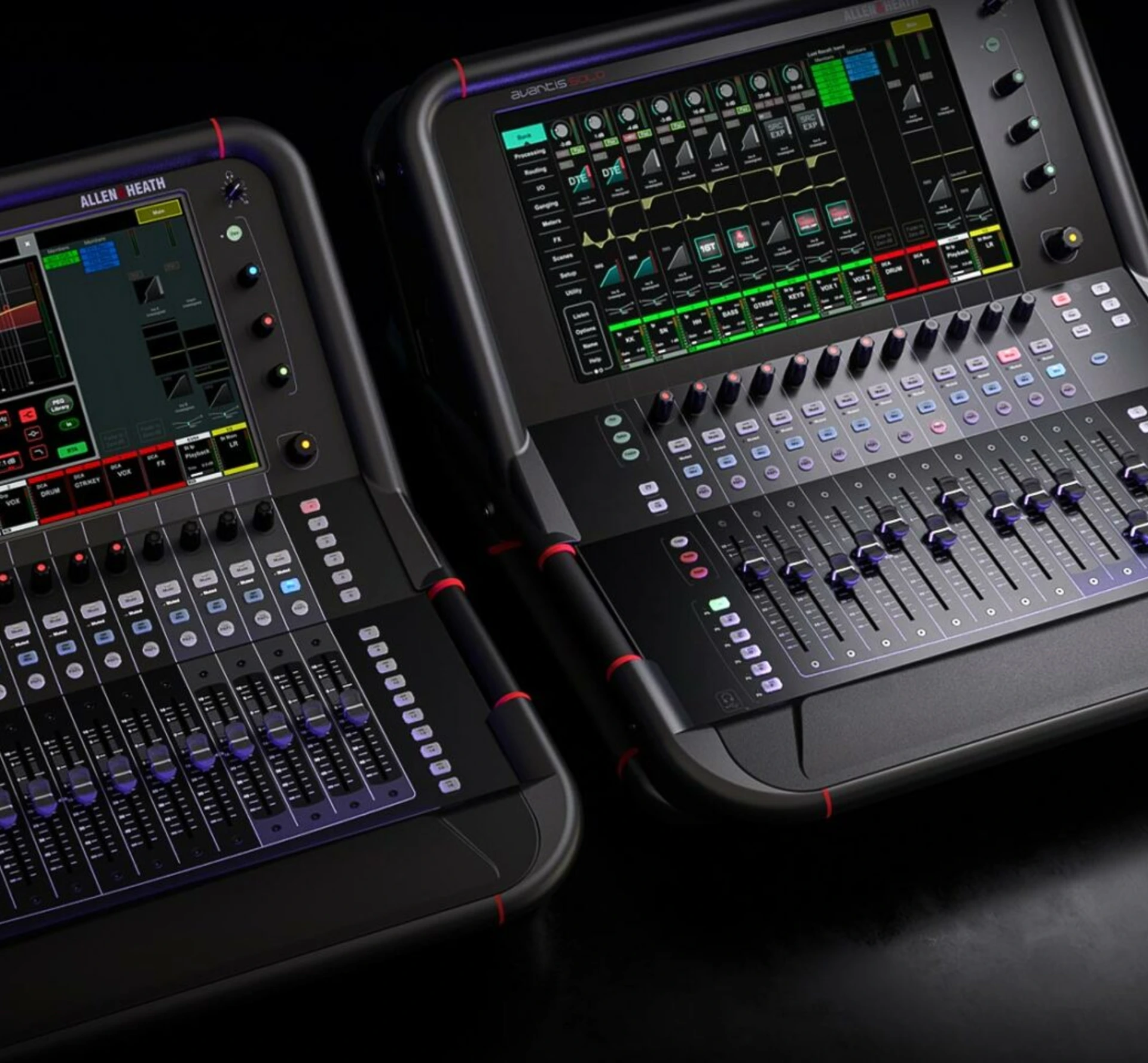 Allen & Heath Avantis & Avantis Solo mixing tables