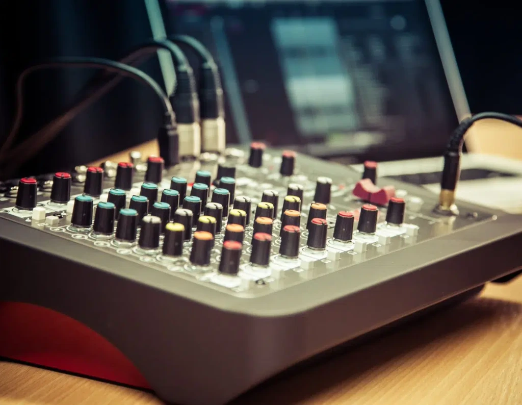 Allen & Heath Zed analogue mixer