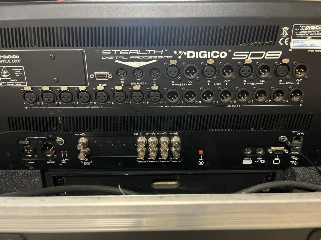 SD8 + MADI-RACK - [SECOND-HAND]