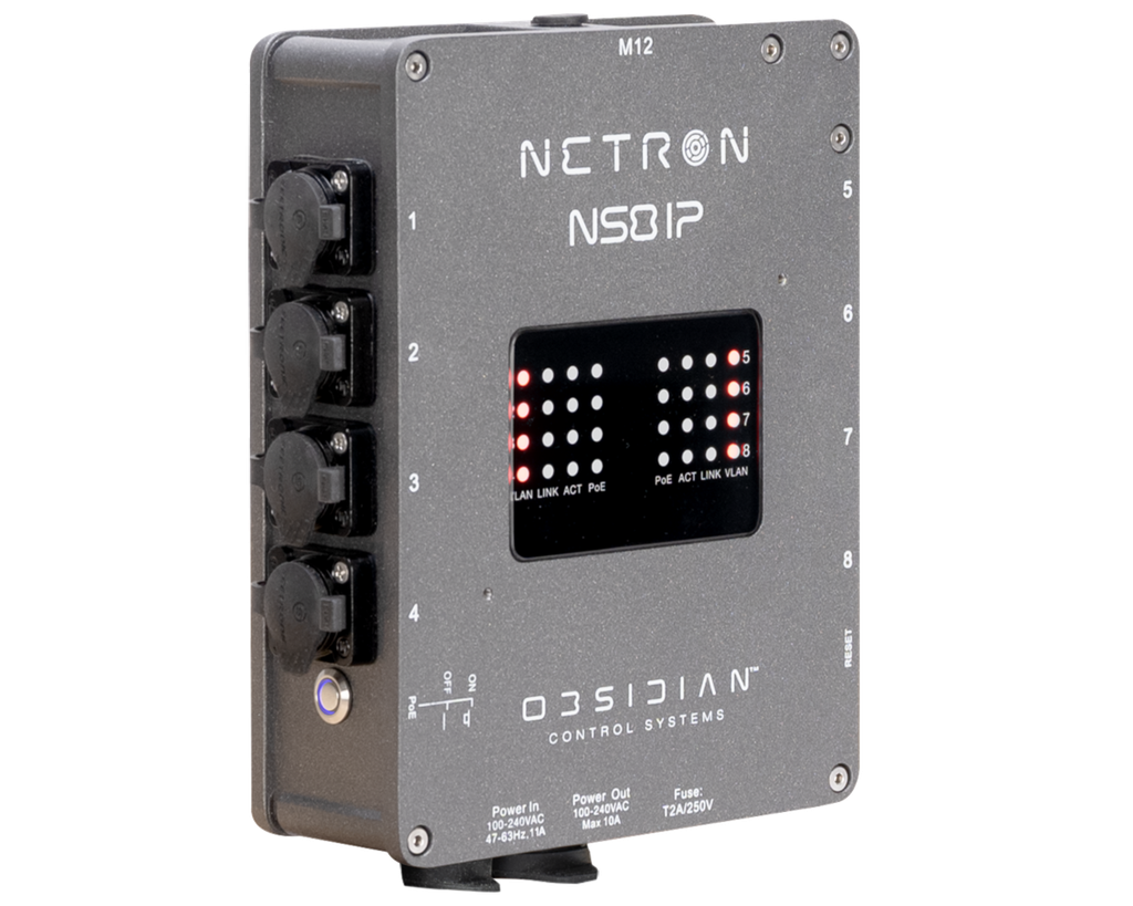 Obsidian Netron NS8 IP