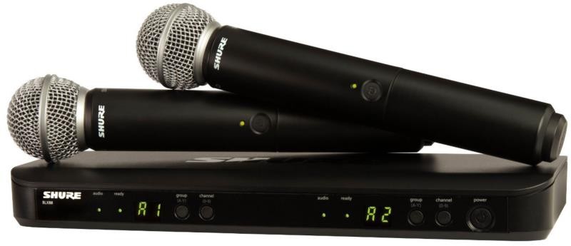 BLX288 DUAL SM58 VOCAL SYSTEM