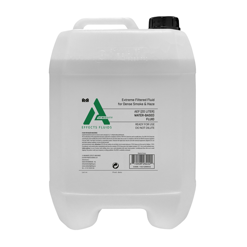 ELATION AEF - Extreme Filtered  Fluid - 20L