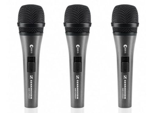 Sennheiser 3-PACK E 835-S